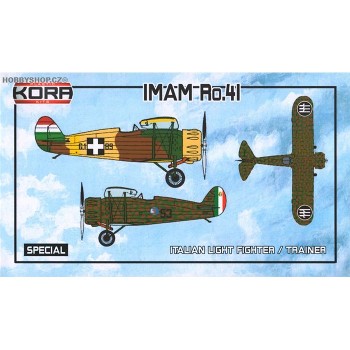 IMAM Ro-41 Italian fighter/ trainer Colors special - 1/72 kit