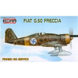 Fiat G.50 Freccia - Finnish ski service - 1/72 kit