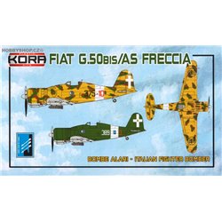 Fiat G.50bis/AS Freccia Bombe alari - 1/72 kit