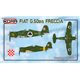 Fiat G.50bis Freccia Croatian service - 1/72 kit