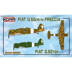 Fiat G.50OR/N & G.50ter prototypes - 1/72 kit