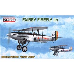 Fairey Firefly IIM Belgian fighter Silver Wings - 1/72 kit