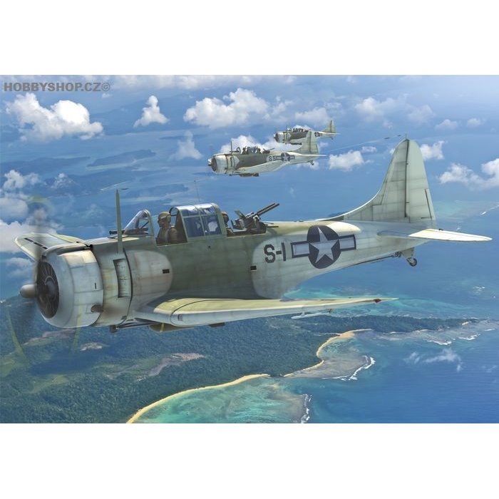 SBD-5 Dauntless Atlantic Theatre - 1/144 kit