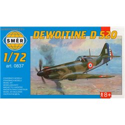 Dewoitine D.520 - 1/72 kit