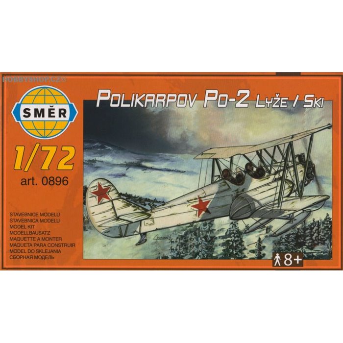 Polikarpov Po-2 Lyže - 1/72 kit