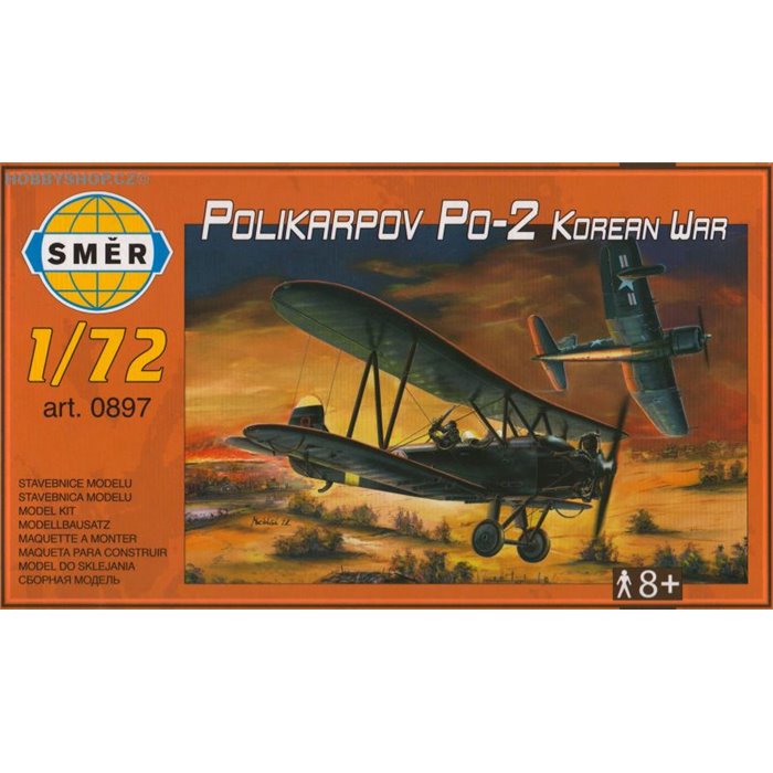 Polikarpov Po-2 Korean War - 1/72 kit