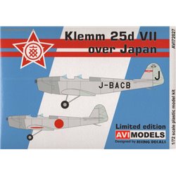 Klemm 25d VII over Japan - 1/72 kit