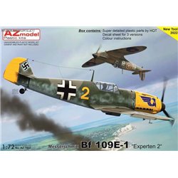 Bf 109E-1 "Experten 2"- 1/72 kit