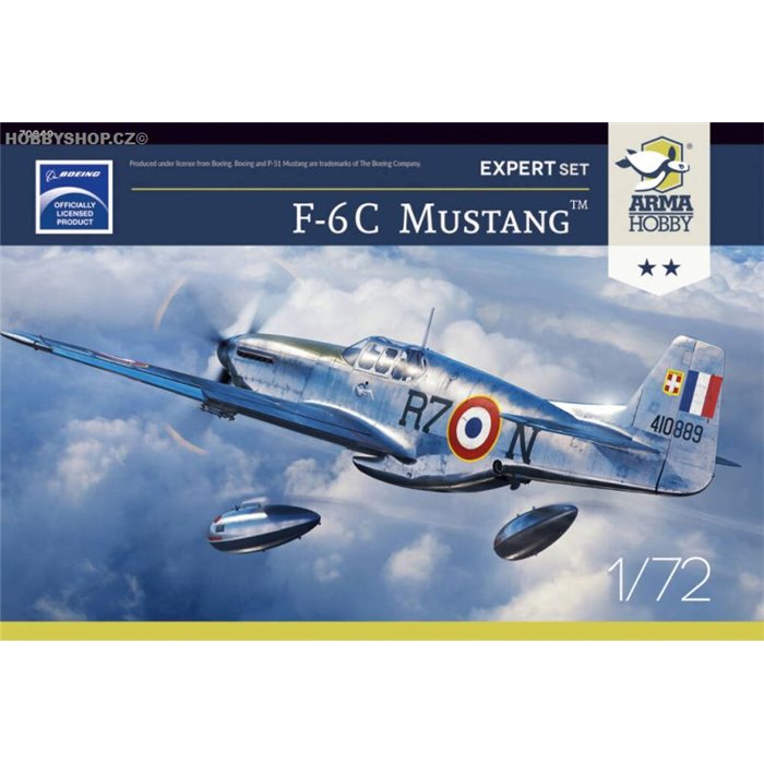 F-6C Mustang Expert Set - 1/72 model