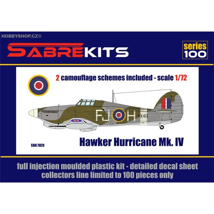 Hawker Hurricane Mk.IV - 1/72 kit