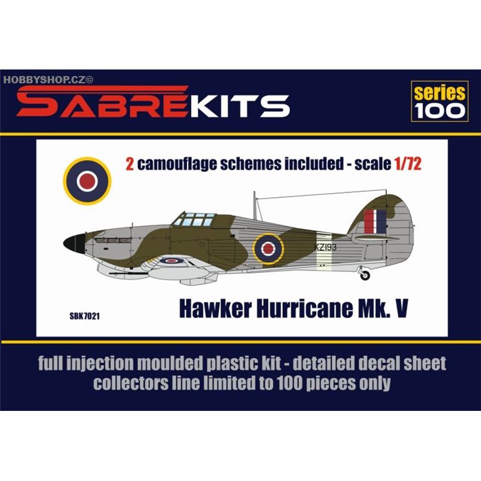 Hawker Hurricane Mk.V - 1/72 kit