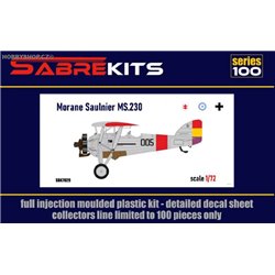 Morane Saulnier MS.230 SVZ, Spain, Greece, LWF - 1/72 kit