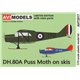 D.H. 80 Puss Moth on skis - 1/72 kit