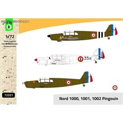 Nord 1000, 1001, 1002 Pingouin - 1/72 kit