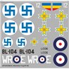 Bristol Blenheim - 1/72 decal