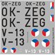 Mráz K-65 Čáp - 1/72 decal