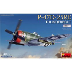 P-47D-25RE Thunderbolt Basic kit - 1/48 kit