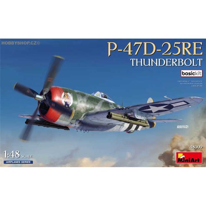 P-47D-25RE Thunderbolt Basic kit - 1/48 kit