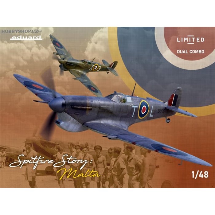 SPITFIRE STORY: MALTA DUAL COMBO Limited - 1/48 kit