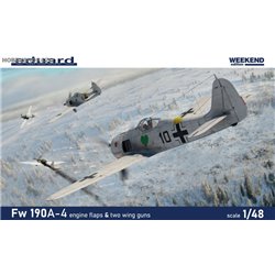 Fw 190A-4 w/ engine flaps & 2-gun wings Weekend - 1/48 kit