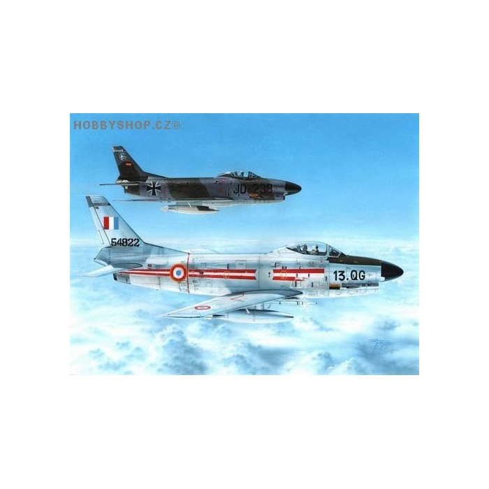 F-86K Sabre Dog French & German AF - 1/72 plastic kit