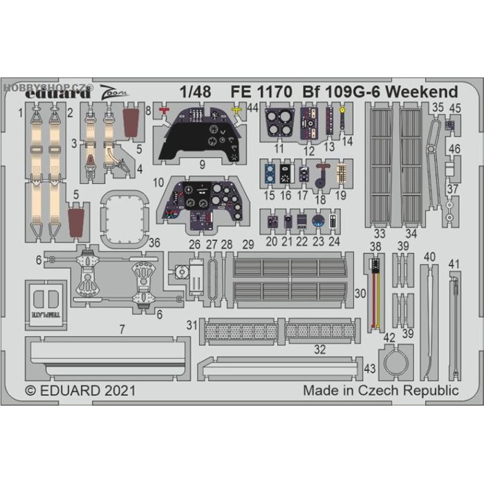 J2M RaidenLimited - 1/48 PE set