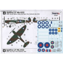 Spitfire Mk.VIII Caldwell - 1/72 decal