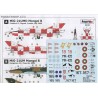 MiG-21UM Balkan & Finland - 1/72 decal