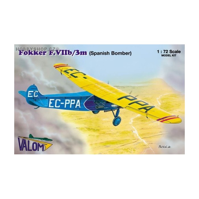 Fokker F.VIIb/3m Spanish Republic ABUELO - 1/72 kit