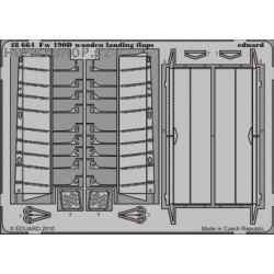 Fw 190D wooden landing flaps - 1/48 PE set