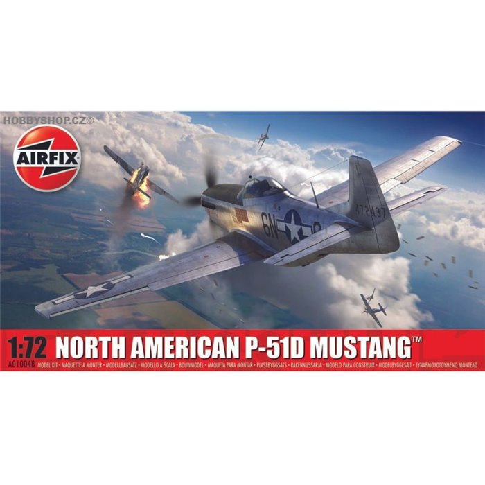 P-51D Mustang - 1/72 kit