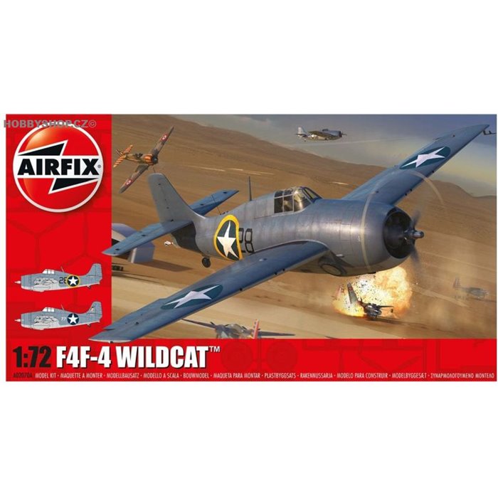 Grumman F4F-4 Wildcat - 1/72 kit