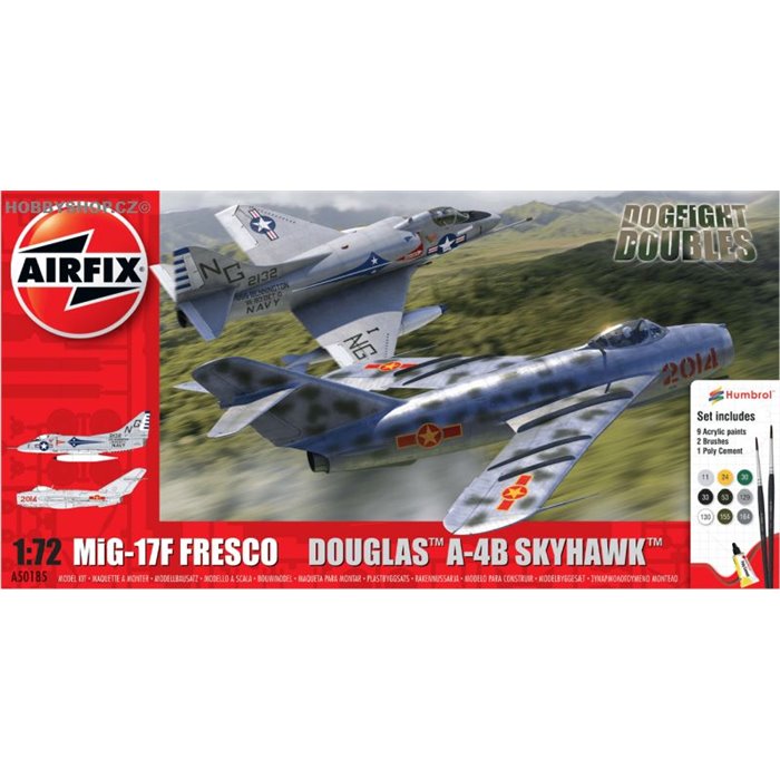 Mig 17F Fresco/Douglas A-4B Skyhawk Dogfight Double - 1/72 kit