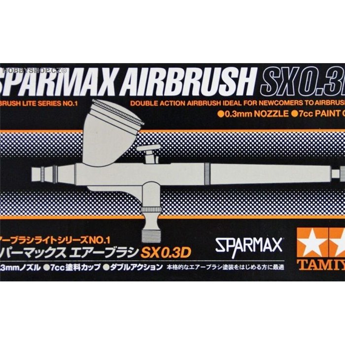Airbrush pistole Tamiya Sparmax SX0.3D