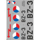 Junkers W.34 CZ - 1/72 decal