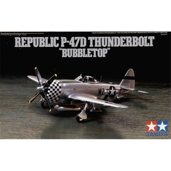 P-47D Thunderbolt Bubbletop - 1/72 kit