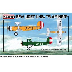 BFW UDET U-12A Flamingo (Austrian Trainer) - 1/72 kit