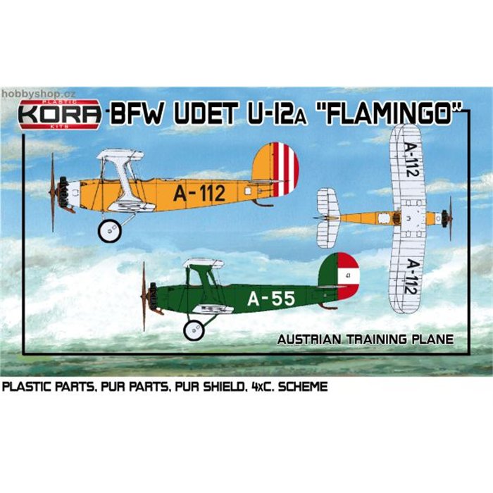 BFW UDET U-12A Flamingo (Austrian Trainer) - 1/72 kit