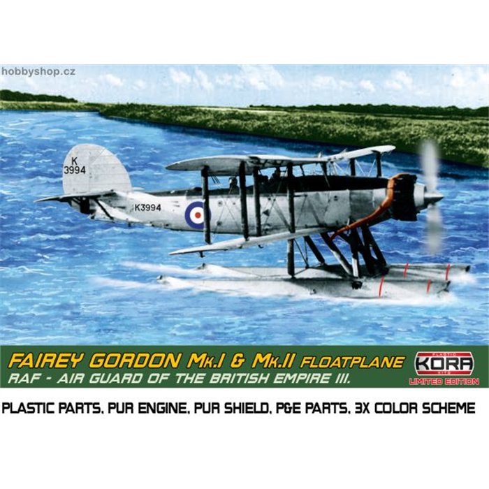 Fairey Gordon Mk.I/II Floatplane RAF Service - 1/72 kit