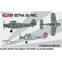Gotha Go 145C Service at Fligerschulen - 1/72 kit