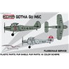Gotha Go 145C Service at Fligerschulen - 1/72 kit