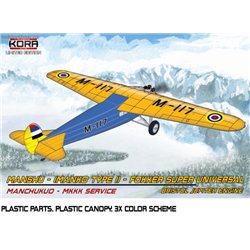 Nakajima-Fokker Manchukuo MKKK Service - 1/72 kit