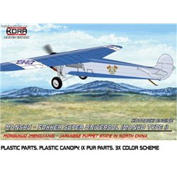 Manshu-Fokker Super Universal (Manko Type I) - 1/72 kit