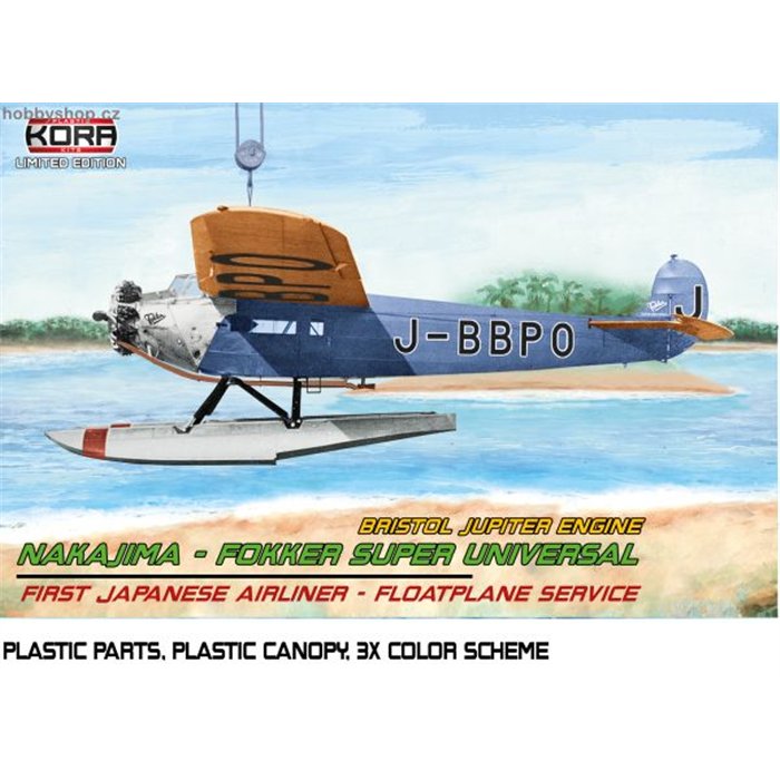 Nakajima-Fokker Super Universal Floatplane - 1/72 kit