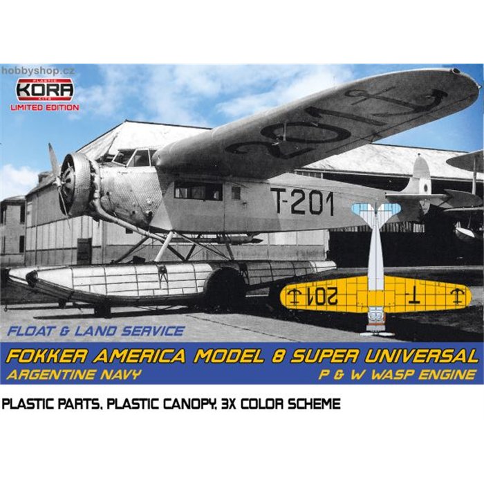 Fokker America Model 8 Super (Argentine Navy) - 1/72 kit