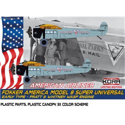 Fokker America Model 8 Super Universal Early - 1/72 kit