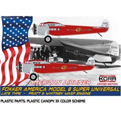 Fokker America Model 8 Super Universal Late - 1/72 kit