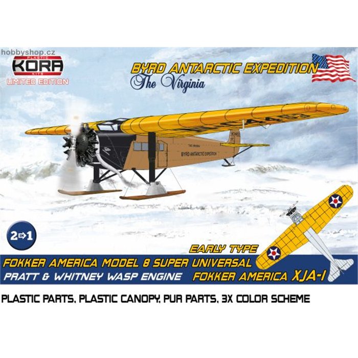 Fokker America Model 8 Super (Byrd Exped.) - 1/72 kit