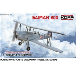 Saiman 200 Croatian & Yugoslav Service - 1/72 kit