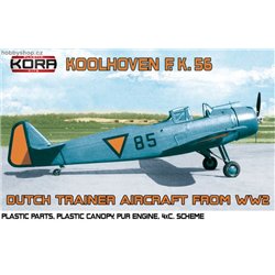 Koolhoven F.K. 56 Dutch Trainer Aircraft WWII - 1/72 kit